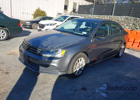 2015 Volkswagen Jetta 1.8T Se from USA, damaged, VIN 3VWD17AJ8FM205521